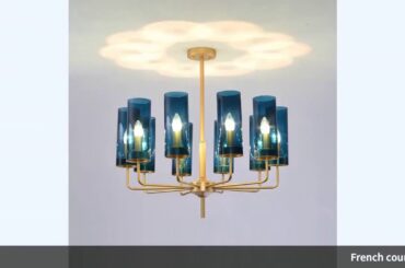 ✓French country decor chandelier lighting For Dining room Bedroom foyer