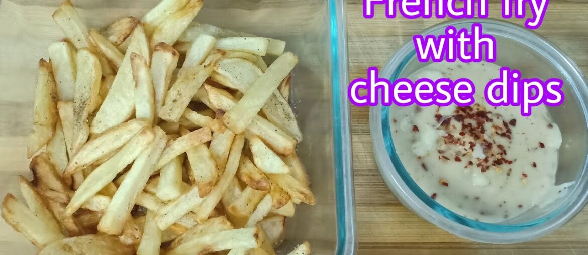 French fries with cheese dip|crispy french fry|french fry recipe in tamil