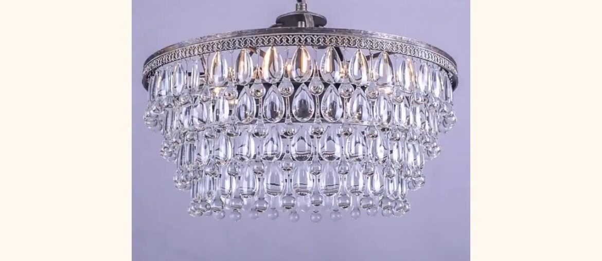 ✓Retro Clarissa Glass drops LED crystal chandeliers lamp for dining/bed ✓Retro Clarissa Glass drops LED crystal chandeliers lamp for dining/bed