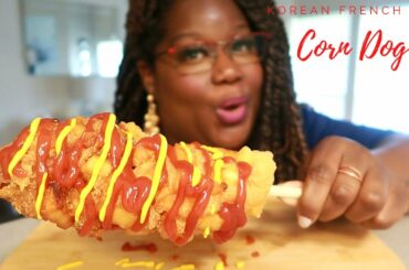 FRENCH FRY CORN DOG RECIPE FAIL + MUKBANG | Asmr 실제 요리 소리