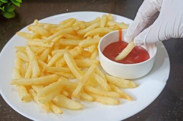 💕French fries Recipe McDonald's style/evening snacks recipe/Asmr cooking/adiras kitchen