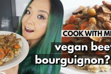 COOK WITH ME: Vegan FRENCH Cooking??? HOW DOES IT TASTE?