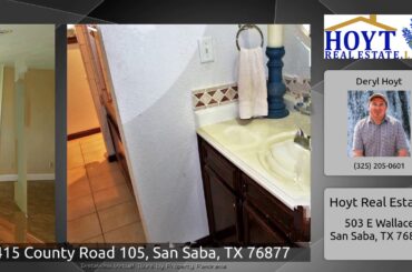 415 County Road 105, San Saba, TX 76877