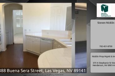 11388 Buena Sera Street, Las Vegas, NV 89141
