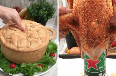 The Best Recipes of the Year #2🏆  Roast Chicken 5 Ways 🍗 Chocolate Cake Hack 🧁 French Toast Cube 🥞