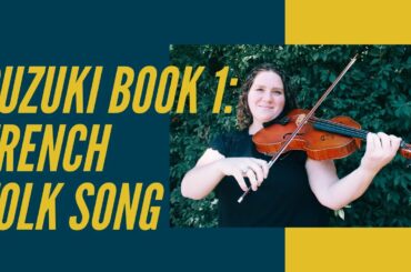 Suzuki Book 1 Viola: French Folk Song