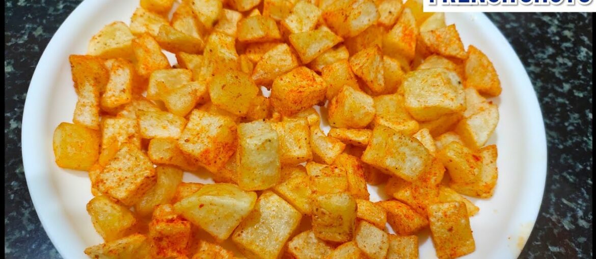 French shots Recipe/ Potato Shots / Potato bites / French shots in Kannada