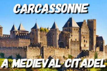 An Aire in the French Fortified City of Carcassonne