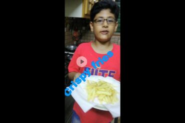 CRISPY FRENCH FRIES/FRENCH FRIES/KIDS COOKING/COOKING WITH AHMAD