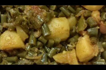 Simple Binees ki Phalli ( or) French Beans recipe 😋🍞.