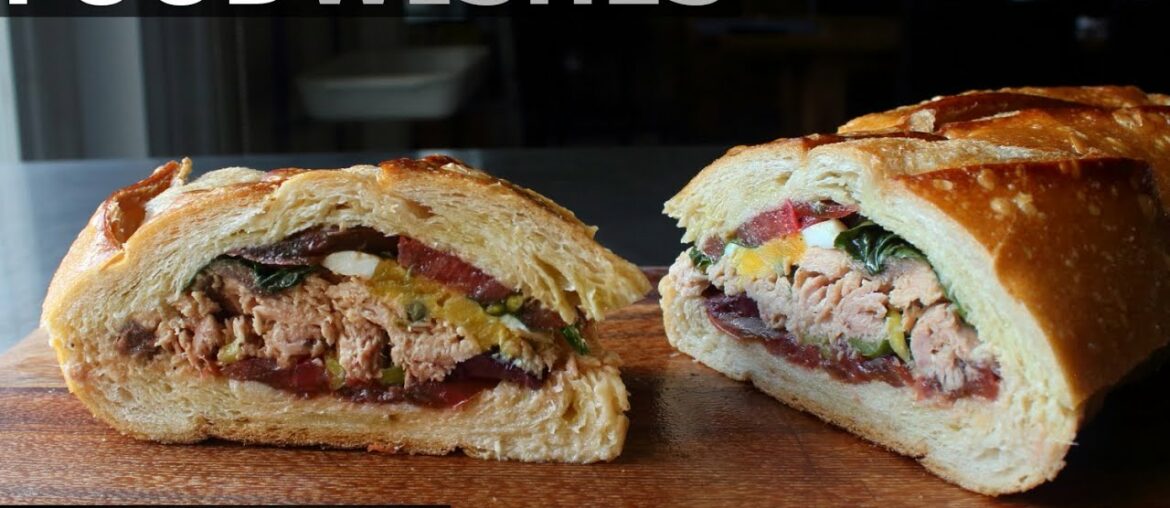 Pan Bagnat - Tuna French Sandwich - Food Wishes