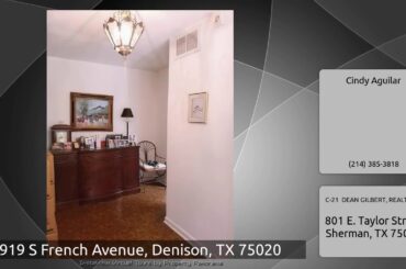 919 S French Avenue, Denison, TX 75020