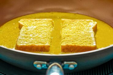 One Pan Egg Toast Sandwich Recipe for Beginners! (French Toast Omelette Sandwich)