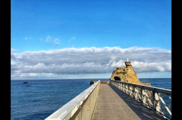 Rocher de la Vierge, (Rock of the Virgin,) Biarritz, France