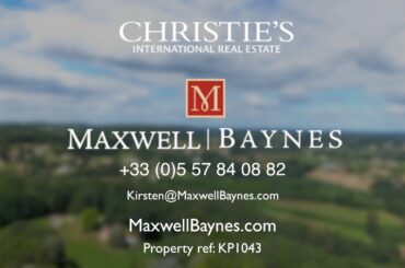 Beautiful chateau for sale near Sarlat, Dordogne, France with guest house. Maxwell-Baynes KP1043