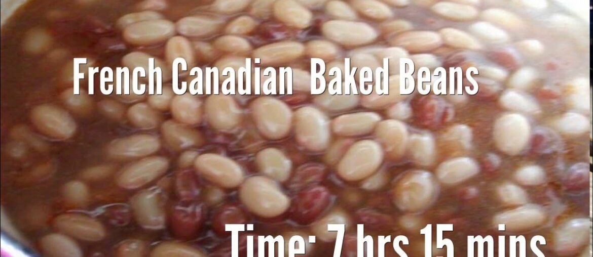 French Canadian  Baked Beans Recipe