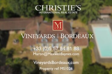 Gold medal award-winning organic Bas-Armagnac Estate for sale. Vineyards-Bordeaux Ref: MS1026