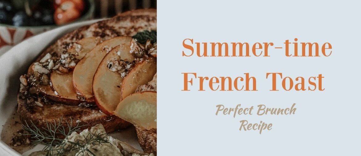 Flavor-filled French Toast| Mindful Cooking| ASMR