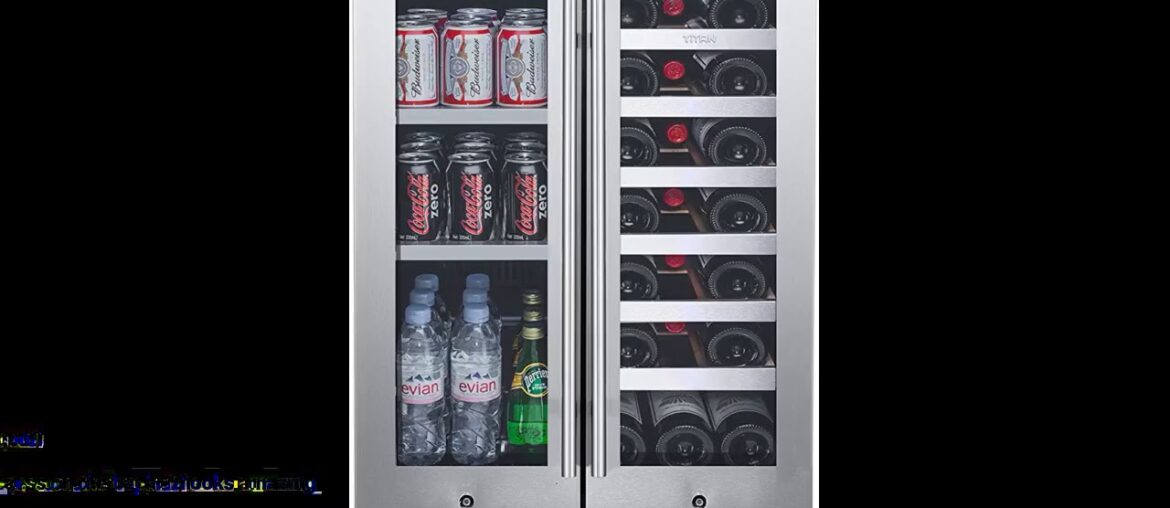 Whynter Cooler BWB-2060FDS 24" Built-In French Door Dual Zone 20 Bottle Wine Refrigerator 60 Ca… Whynter Cooler BWB-2060FDS 24" Built-In French Door Dual Zone 20 Bottle Wine Refrigerator 60 Ca...