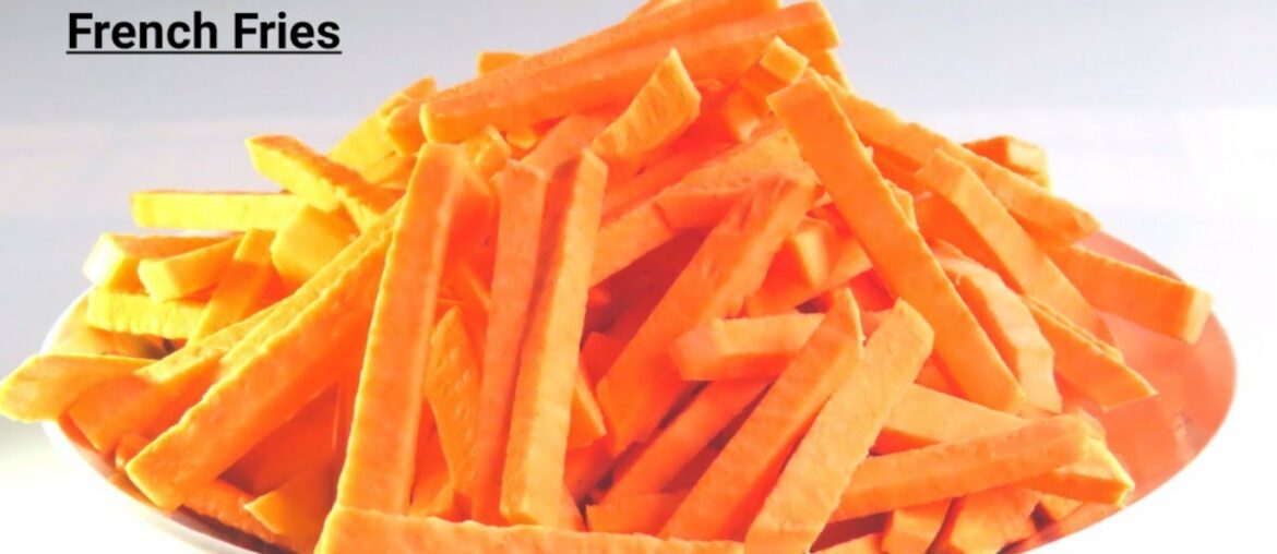 Yummy french fries recipe / Crispy Fried Sweet potato