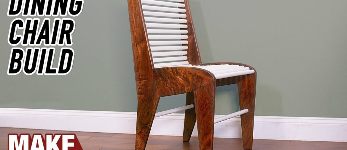 Woodworking Project. Perfecting the Dining Chair Design.