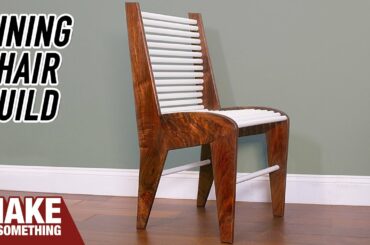 Woodworking Project. Perfecting the Dining Chair Design.