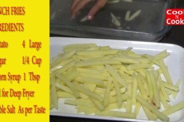French Fries Recipe in Urdu / Hindi at home best quality