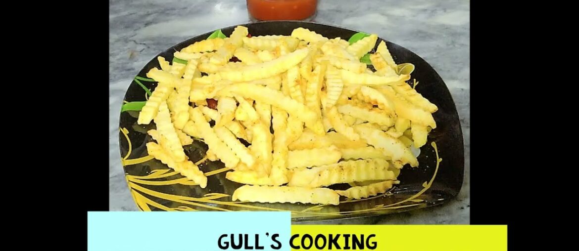 French Fries Recipe| Crispy Homemade French Fries| McDonald's Style French Fries| Gull' s Cooking