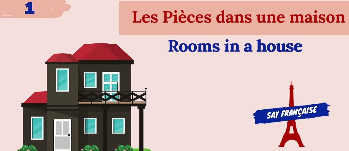Rooms in a house in French (Les Pièces dans une Maison) Vocabulary Building Series Part 1 Rooms in a house in French (Les Pièces dans une Maison) Vocabulary Building Series Part 1