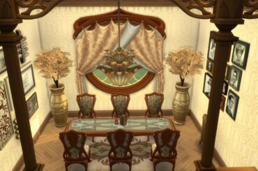 Art Nouveau Dining Room I Stop Motion I The Sims 4 I