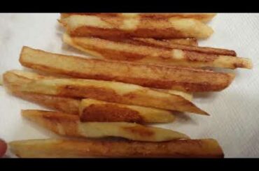 My Recipe for crispy  French fries/Homemade easy and simple french fries.