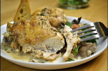 Instant Pot Coq au Vin Blanc | Chicken in White Wine