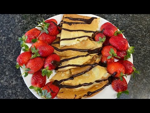 Crepes Recipe| How to make easy Crepes Recipe|French Crepe Recipe by Sisters' kitchen SA Crepes Recipe| How to make easy Crepes Recipe|French Crepe Recipe by Sisters' kitchen SA