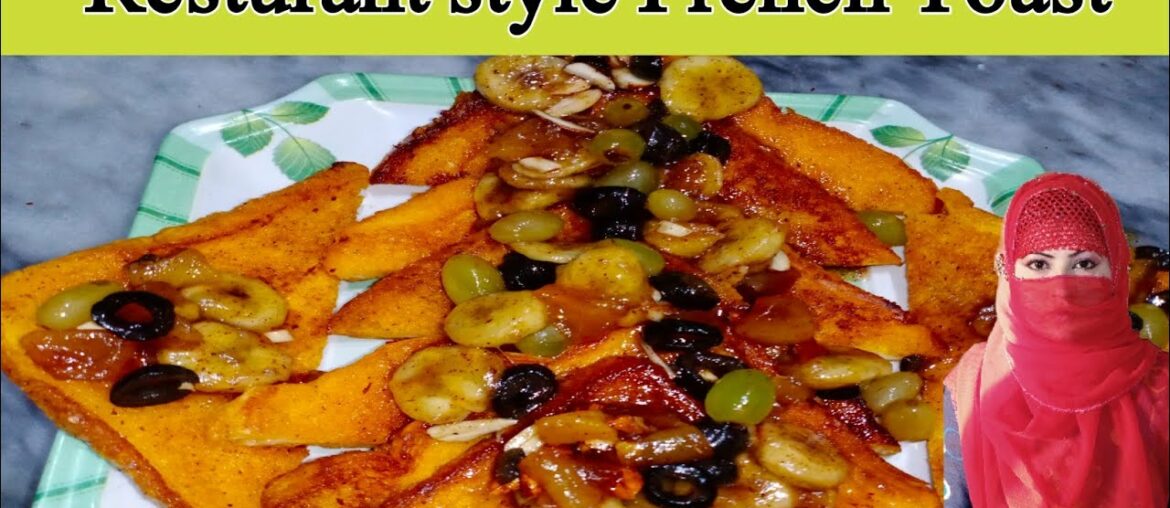 Malpua Style French Toast || with Fruit Glaze Home Recipe By || Noreen Rajput Food Secrets