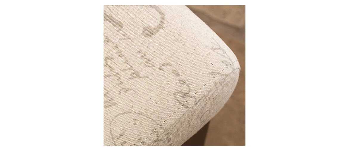 Christopher Knight Home French Linen Dining Chairs, 2-Pcs Set, Light Brown Embroidery Christopher Knight Home French Linen Dining Chairs, 2-Pcs Set, Light Brown Embroidery