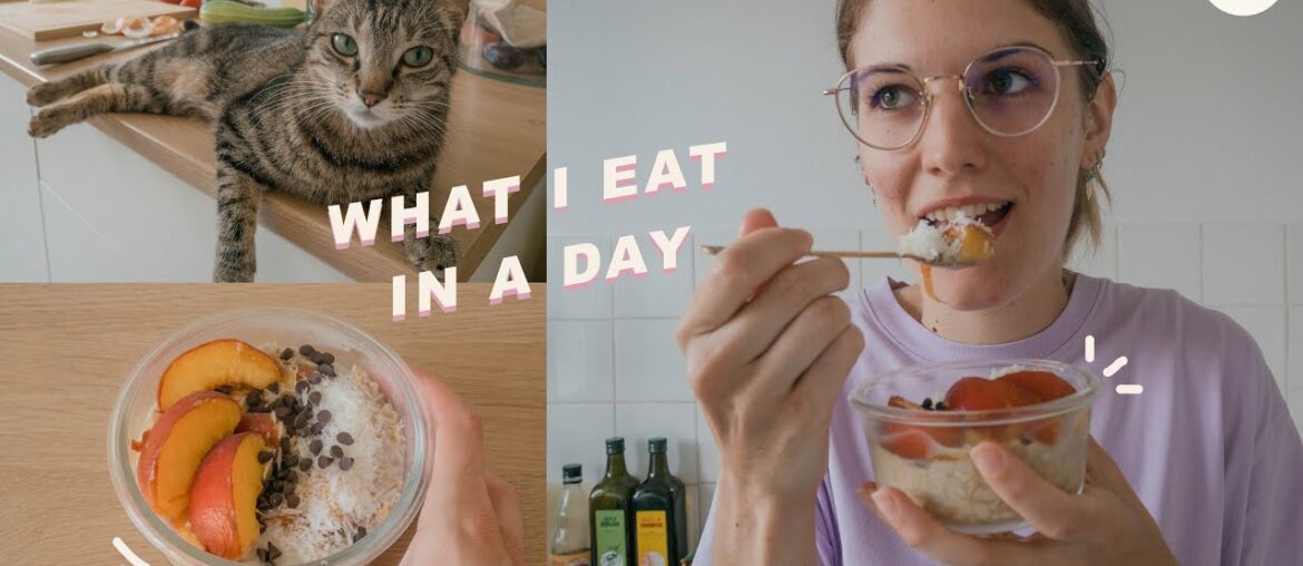 What I Eat in a Day | Vegan French Recipe + Cat Takeover 😽 What I Eat in a Day | Vegan French Recipe + Cat Takeover 😽
