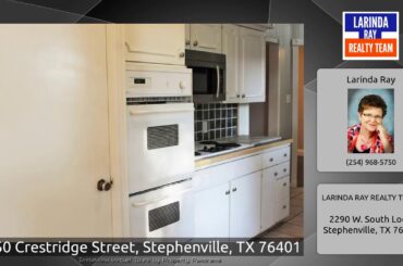 1950 Crestridge Street, Stephenville, TX 76401