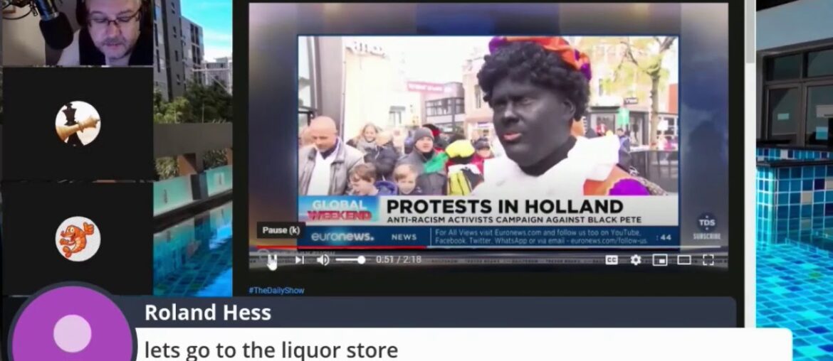 Steff Traveler vs Clubfillers Inc "Black Pete, TinTin in Congo and France Wine" CCWC #racism #bedsit