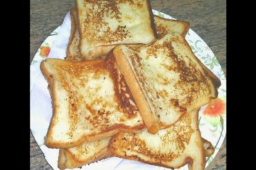 Classic French toast with cinnamon flavor recipe by Homecooking very easy and delicious