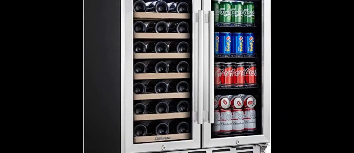 Review -Best Deal On The Web! Review: Zephyr Presrv Dual Zone Wine & Beverage Cooler with Glass...