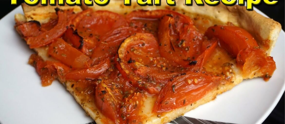 Tomato tart recipe | Traditional French pie | Tradicionalna Francuska pita |