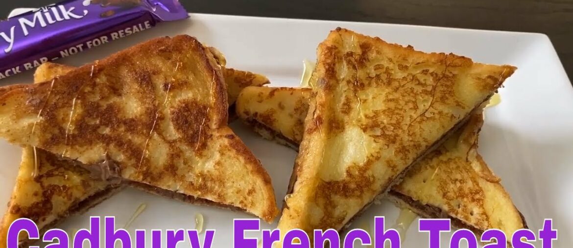 Make French Toast with Cadbury Chocolate | Recipe of French Toast in Different Way