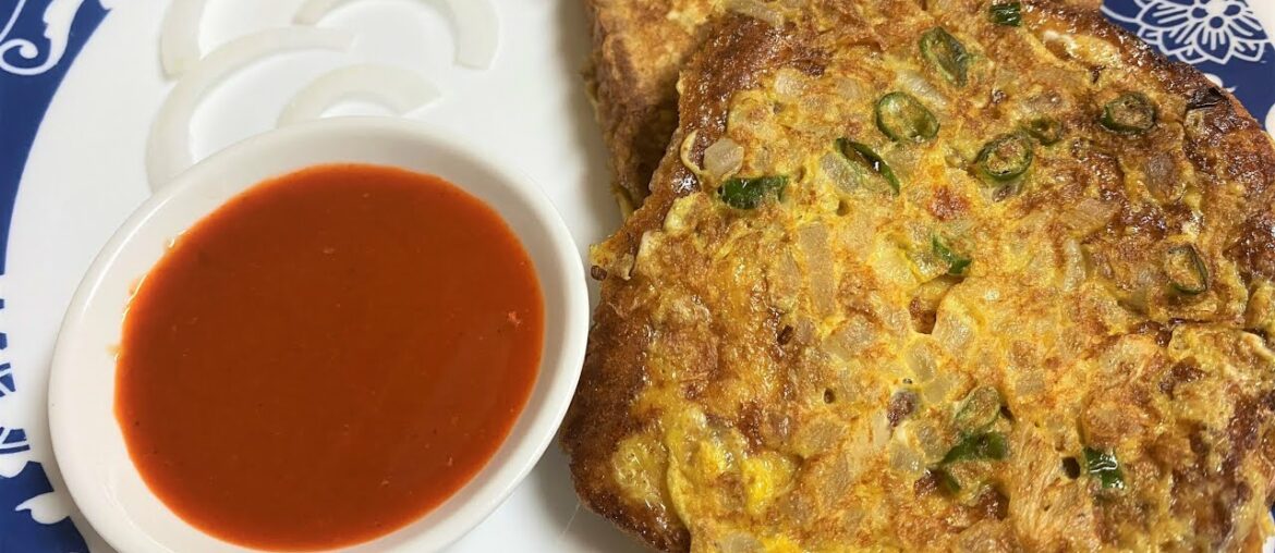 Bread Omelet || Egg Sandwich Recipe || French Toast || Quick & Easy Recipe || ब्रेड ऑमलेट ||