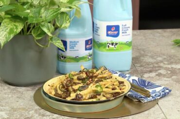 Recipe: Clover Fresh milk Cheesy French Fry Bake | Afternoon Express | 24 August 2020