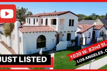 🚨🏡 JUST LISTED 🏡🚨 1030 W  82nd St  90047 | 3 Beds | 2 Bath | Attached Studio