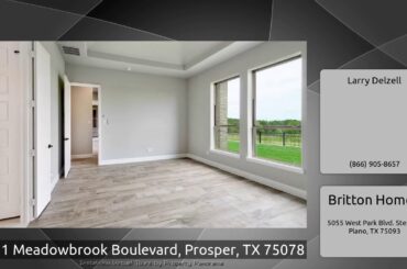 2721 Meadowbrook Boulevard, Prosper, TX 75078