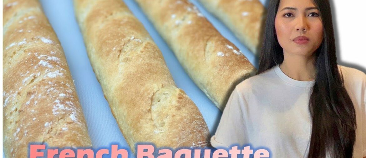 How to make French baguette | bread recipe វិធីធ្វេីនំបុ័ង