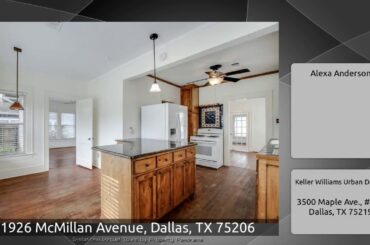 1926 McMillan Avenue, Dallas, TX 75206