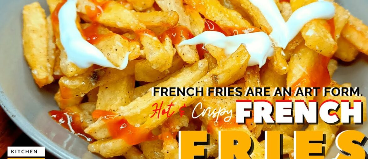 Hot & Crispy French Fries Recipe|How To Make French Fries|Kids Choice FrenchFries|PerfectFrenchFries