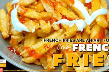 Hot & Crispy French Fries Recipe|How To Make French Fries|Kids Choice FrenchFries|PerfectFrenchFries